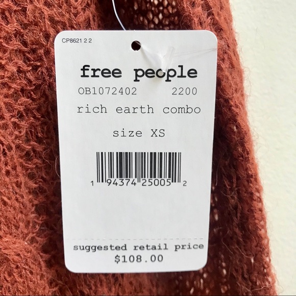 Free People Rich Earth Angel Soft Pullover Sweater - Picture 12 of 12